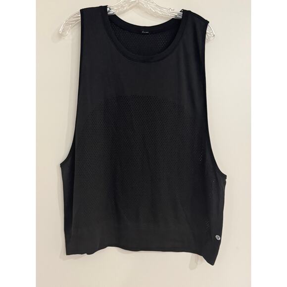 Lululemon Breeze By Muscle Tank – Black – Size Large - Picture 3 of 7